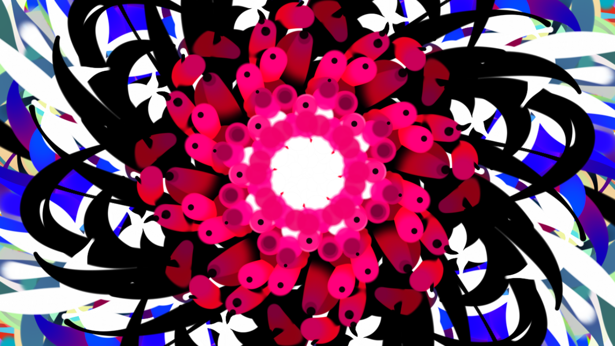 Create intense imagery, calming music with this playful visualizer