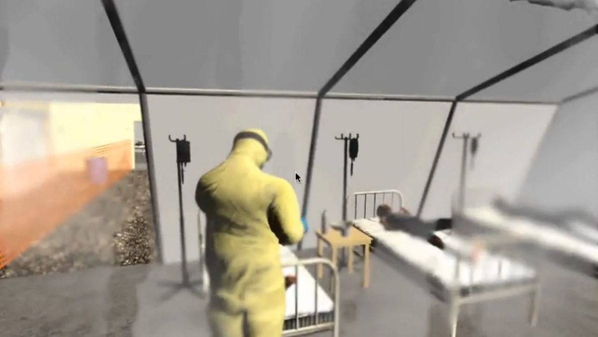 This is the Battle Against Ebola Simulator 2014