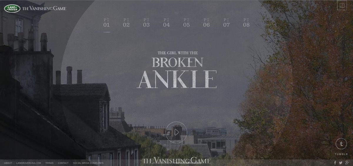 One of the most innovative uses of multimedia storytelling this year is an ad for a big jeep