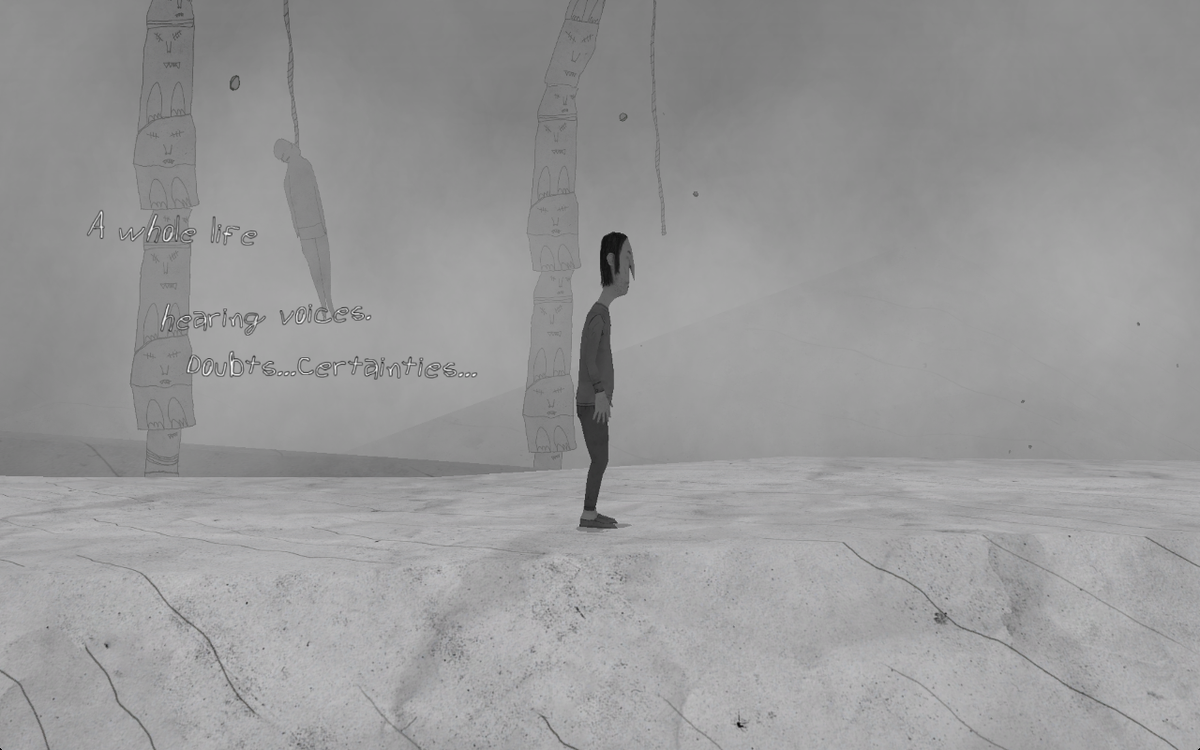 Descend into a murderer’s tortured conscious in The Guilt and the Shadow