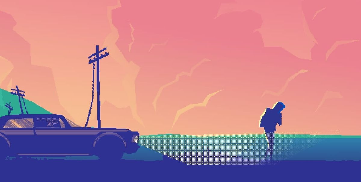 Hitchhike across a small-town conspiracy in The Long Way