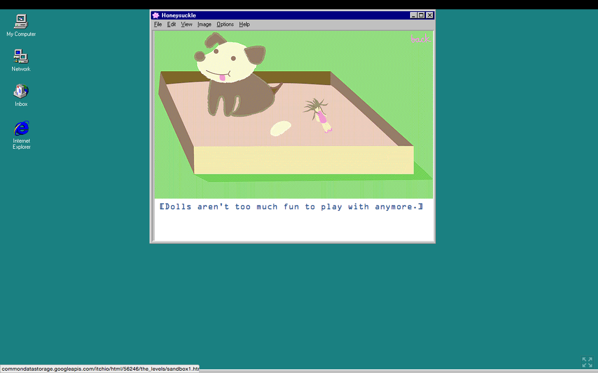 Honeysuckle lets you explore the feminine side of nostalgic videogames