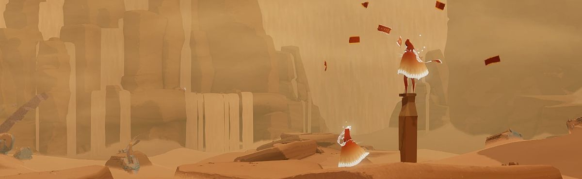 Journey’s greatest gift to videogames was telling us all to shut up