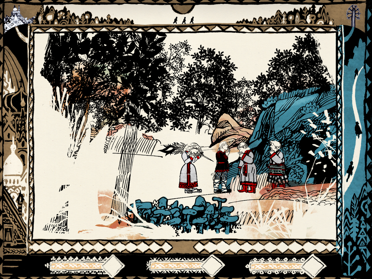 Forest of Sleep is like a Russian storybook come to life, by creator of Proteus