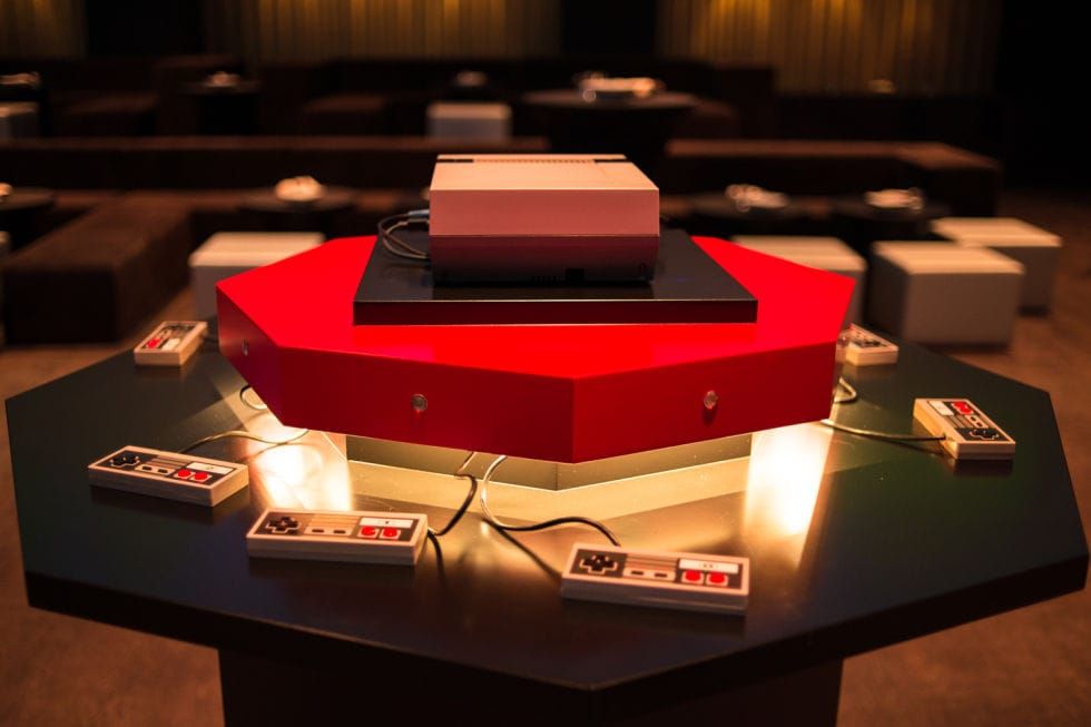 Introducing the world’s first 8-player, 360-degree NES