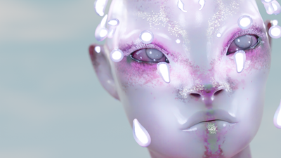 Harriet Davey's Glossy Aliens Reject Gaming's Binary World