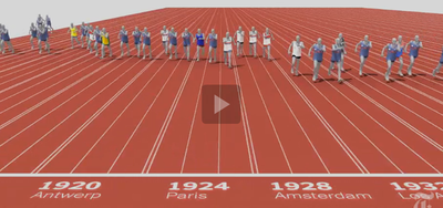 A virtual Usain Bolt races challengers of the past century in a time-bending death race for the ages.