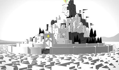 The Kill Screen Review: The Unfinished Swan, or, all hail the young king