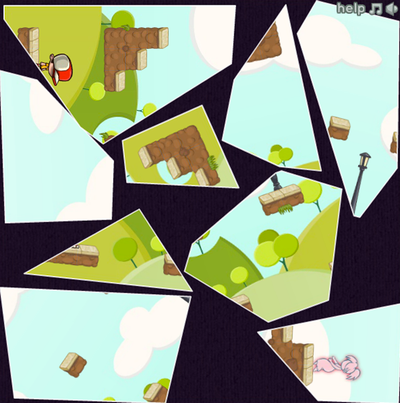 Tiny Flash game Fractured is pleasantly cohesive.
