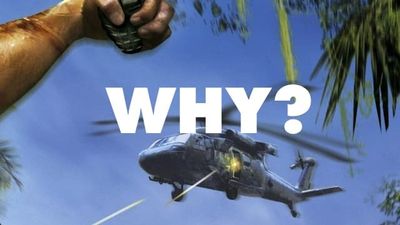 Crashing helicopters? Infinite enemies? Do games rely on too many tropes?