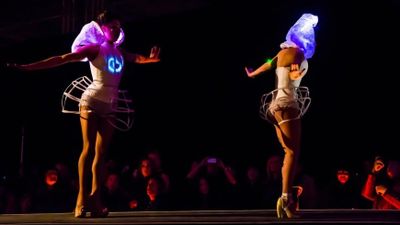 This light-up corset combines sexuality, technology and gaming
