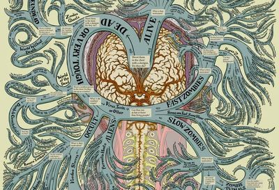 Every type of zombie ever created in this magnificent flowchart