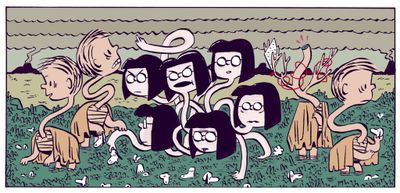 Mastaba Snoopy is a Cronenbergian nightmare vision of childhood