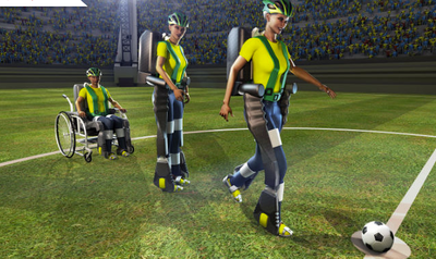 How a paralyzed boy will mind-control his robotic bodysuit to kick off the World Cup