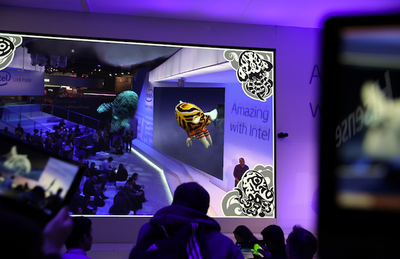 The amazing Leviathan turns the movie theater into an aquatic fantasy