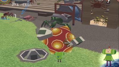 Box Art Review: The surreal consumption of Katamari Damacy