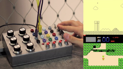 Watch this code-jacking controller go psycho folding Mario into Zelda