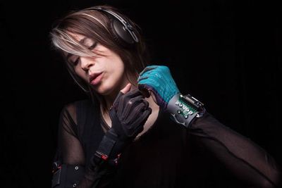 These futuristic gloves let you make music by waving your hands