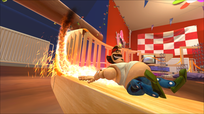 Action Henk! lets you envision Sonic as a huge fat dude