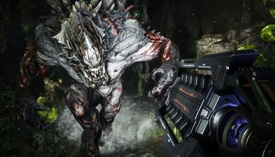 Evolve sure is looking like a first-person MOBA