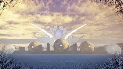 This game looks like a poster from the 90s come to life