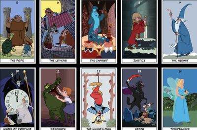 This Disney-themed tarot deck would melt Aleister Crowley’s black heart