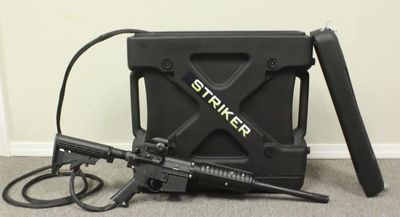 Scary haptic-feedback toy gun vibrates and recoils like the real thing
