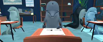 Classroom Aquatic and cheating at the dawn of VR