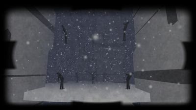 Travel through a grayscale apocalypse in Composition 83