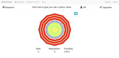 Particle Clicker teaches us the power of science (and mouse clicks)
