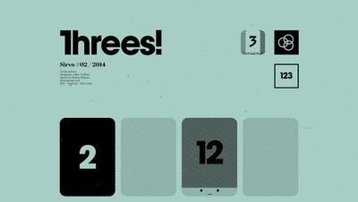 New Threes! poster goes against the grain