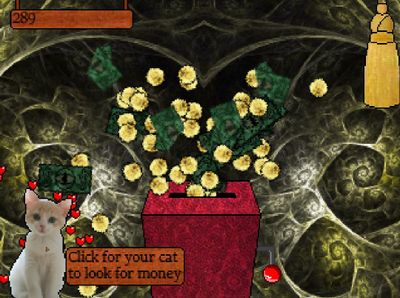 With money comes tragedy in idle game Exoptable Money