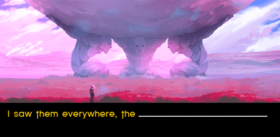 Elegy for a Dead World turns writing poetry into play