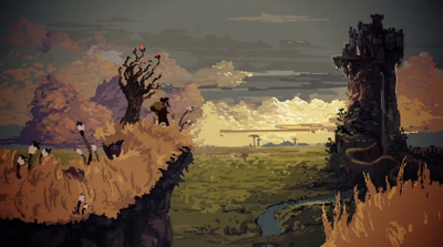 Impressionism goes goth in the roguelike Children of Morta