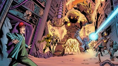 Live-action graphic novel stars sludge-monsters from the planet Zygon