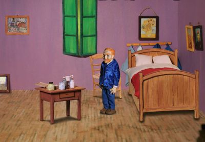 Van Gogh’s troubled psyche explored in lurching claymation