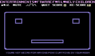 A videogame for all you lonely kids (and adults) out there