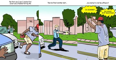 Experience the Ferguson shooting from the witnesses’ perspectives