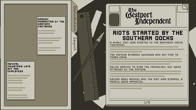 Westport Independent’s latest trailer hints at the corruptability of media