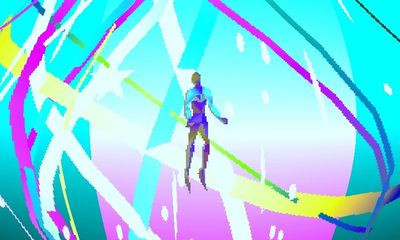 Let this vaporwave adventure wash over you