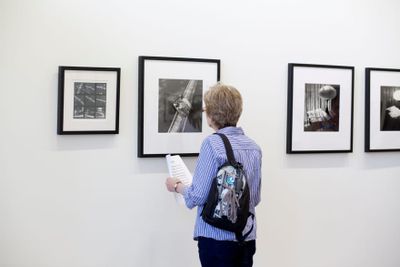 Why does this art smell like fish?