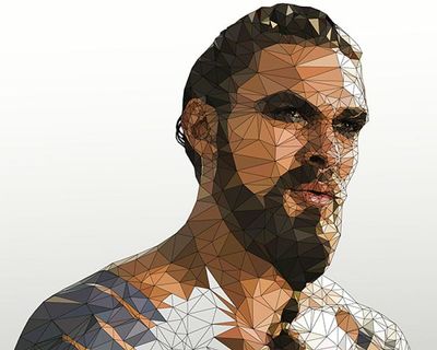 Low-poly Game of Thrones portraits reflect their fragmented subjects