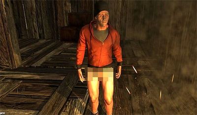 Rust not only randomly generates your race, but your penis size too