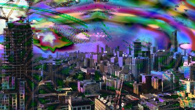 Moon Shadow turns you into a glitch artist by warping what your phone sees