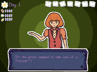 Finally, a game where you’re the Tamagotchi and a kid toys with you