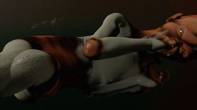 An Aphex Twin tribute morphs the virtual body into horrifying shapes