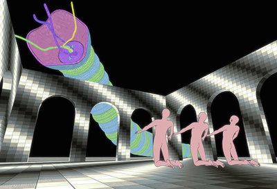 Download an artist’s psychedelic trip by stepping into Ixian Gate