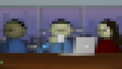 The Meeting captures the surreal bliss of falling asleep at work