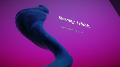 Save your dying sister by exploring this strange 3D world through words