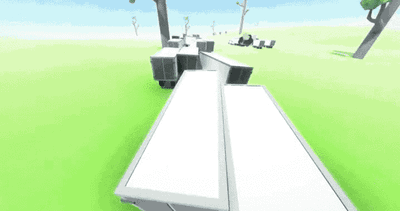 ClusterTruck turns truck trailers into a chaotic highway